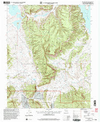 Pounds Mesa New Mexico Historical topographic map, 1:24000 scale, 7.5 X 7.5 Minute, Year 2002