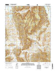Pounds Mesa New Mexico Historical topographic map, 1:24000 scale, 7.5 X 7.5 Minute, Year 2013