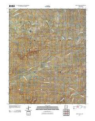 Pretty Rock New Mexico Historical topographic map, 1:24000 scale, 7.5 X 7.5 Minute, Year 2010
