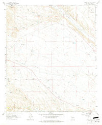 Priest Tank New Mexico Historical topographic map, 1:24000 scale, 7.5 X 7.5 Minute, Year 1961