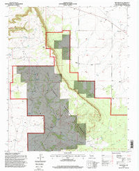 Progresso New Mexico Historical topographic map, 1:24000 scale, 7.5 X 7.5 Minute, Year 1995