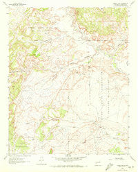 Puerco Dam New Mexico Historical topographic map, 1:24000 scale, 7.5 X 7.5 Minute, Year 1961