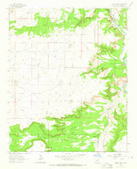 Puerto Creek New Mexico Historical topographic map, 1:24000 scale, 7.5 X 7.5 Minute, Year 1963
