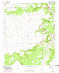 Puerto Creek New Mexico Historical topographic map, 1:24000 scale, 7.5 X 7.5 Minute, Year 1963