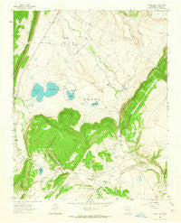 Rainsville New Mexico Historical topographic map, 1:24000 scale, 7.5 X 7.5 Minute, Year 1963