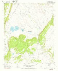 Rainsville New Mexico Historical topographic map, 1:24000 scale, 7.5 X 7.5 Minute, Year 1963