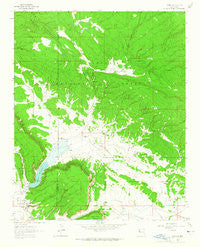 Ramah New Mexico Historical topographic map, 1:24000 scale, 7.5 X 7.5 Minute, Year 1963
