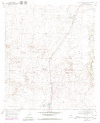Rattlesnake Canyon New Mexico Historical topographic map, 1:24000 scale, 7.5 X 7.5 Minute, Year 1969