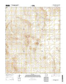 Rattlesnake Hill New Mexico Historical topographic map, 1:24000 scale, 7.5 X 7.5 Minute, Year 2013