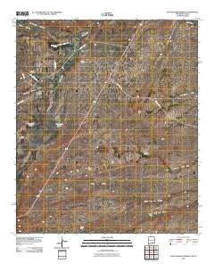 Rattlesnake Springs New Mexico Historical topographic map, 1:24000 scale, 7.5 X 7.5 Minute, Year 2010