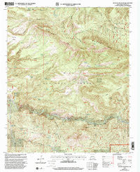 Reading Mountain New Mexico Historical topographic map, 1:24000 scale, 7.5 X 7.5 Minute, Year 1999