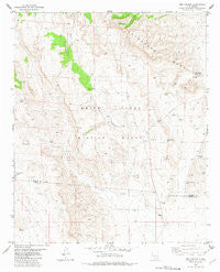 Red Canyon New Mexico Historical topographic map, 1:24000 scale, 7.5 X 7.5 Minute, Year 1982
