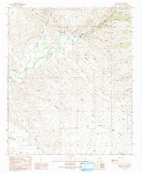 Redrock New Mexico Historical topographic map, 1:24000 scale, 7.5 X 7.5 Minute, Year 1990