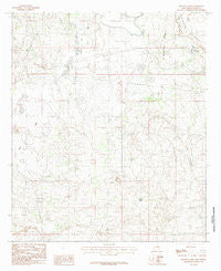 Remuda Basin New Mexico Historical topographic map, 1:24000 scale, 7.5 X 7.5 Minute, Year 1985