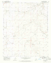 Riley Camp New Mexico Historical topographic map, 1:24000 scale, 7.5 X 7.5 Minute, Year 1968