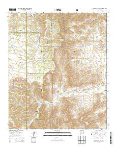 Robertson Canyon New Mexico Historical topographic map, 1:24000 scale, 7.5 X 7.5 Minute, Year 2013