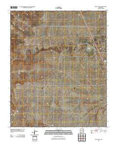 Rock Lake New Mexico Historical topographic map, 1:24000 scale, 7.5 X 7.5 Minute, Year 2010