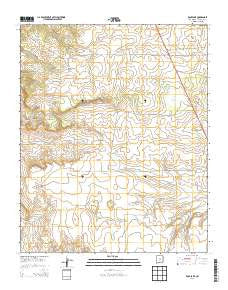Rock Lake New Mexico Historical topographic map, 1:24000 scale, 7.5 X 7.5 Minute, Year 2013