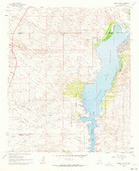 Romero Canyon New Mexico Historical topographic map, 1:24000 scale, 7.5 X 7.5 Minute, Year 1961