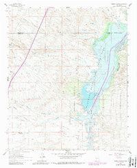 Romero Canyon New Mexico Historical topographic map, 1:24000 scale, 7.5 X 7.5 Minute, Year 1961