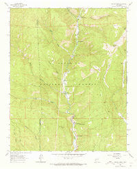 Rosilla Peak New Mexico Historical topographic map, 1:24000 scale, 7.5 X 7.5 Minute, Year 1961