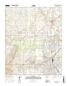 Roswell North New Mexico Current topographic map, 1:24000 scale, 7.5 X 7.5 Minute, Year 2017