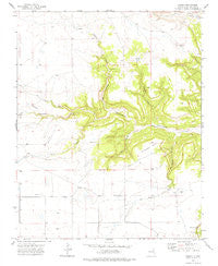 Sabino New Mexico Historical topographic map, 1:24000 scale, 7.5 X 7.5 Minute, Year 1973