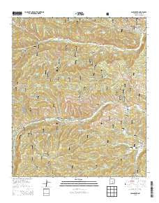 Sacramento New Mexico Historical topographic map, 1:24000 scale, 7.5 X 7.5 Minute, Year 2013
