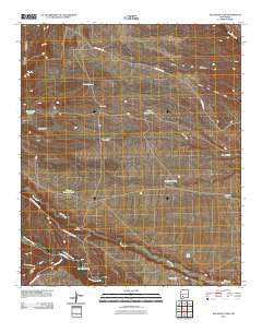 Saladone Tank New Mexico Historical topographic map, 1:24000 scale, 7.5 X 7.5 Minute, Year 2010