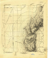 Salinas Peak New Mexico Historical topographic map, 1:125000 scale, 30 X 30 Minute, Year 1916