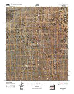 Salinas Peak NW New Mexico Historical topographic map, 1:24000 scale, 7.5 X 7.5 Minute, Year 2010