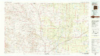 Salt Creek New Mexico Historical topographic map, 1:100000 scale, 30 X 60 Minute, Year 1979