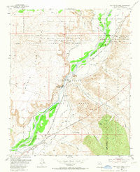San Felipe Pueblo New Mexico Historical topographic map, 1:24000 scale, 7.5 X 7.5 Minute, Year 1954