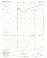 San Jon New Mexico Historical topographic map, 1:24000 scale, 7.5 X 7.5 Minute, Year 1968