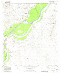 San Marcial New Mexico Historical topographic map, 1:24000 scale, 7.5 X 7.5 Minute, Year 1982
