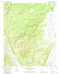 San Rafael New Mexico Historical topographic map, 1:24000 scale, 7.5 X 7.5 Minute, Year 1957