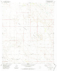 San Simon Sink New Mexico Historical topographic map, 1:24000 scale, 7.5 X 7.5 Minute, Year 1984