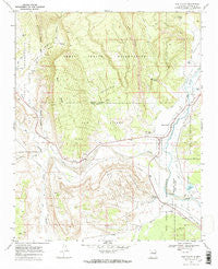 San Ysidro New Mexico Historical topographic map, 1:24000 scale, 7.5 X 7.5 Minute, Year 1969