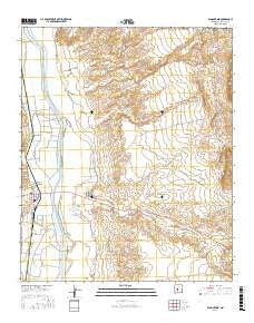 San Antonio New Mexico Current topographic map, 1:24000 scale, 7.5 X 7.5 Minute, Year 2017