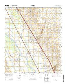 San Miguel New Mexico Historical topographic map, 1:24000 scale, 7.5 X 7.5 Minute, Year 2013