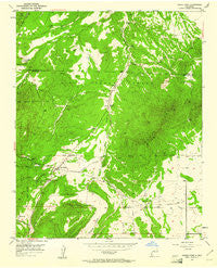 Sandia Park New Mexico Historical topographic map, 1:24000 scale, 7.5 X 7.5 Minute, Year 1954