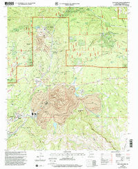 Santa Rita Mine New Mexico Historical topographic map, 1:24000 scale, 7.5 X 7.5 Minute, Year 1999