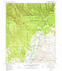 Santo Domingo Pueblo New Mexico Historical topographic map, 1:62500 scale, 15 X 15 Minute, Year 1953