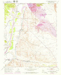 Santo Domingo Pueblo New Mexico Historical topographic map, 1:24000 scale, 7.5 X 7.5 Minute, Year 1953