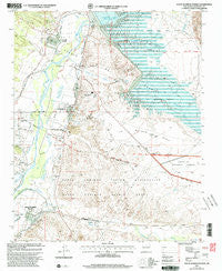 Santo Domingo Pueblo New Mexico Historical topographic map, 1:24000 scale, 7.5 X 7.5 Minute, Year 2002