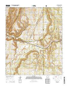 Scholle New Mexico Historical topographic map, 1:24000 scale, 7.5 X 7.5 Minute, Year 2013