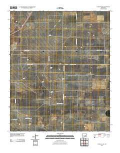 Schram Lake New Mexico Historical topographic map, 1:24000 scale, 7.5 X 7.5 Minute, Year 2010