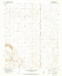 Sedan SE New Mexico Historical topographic map, 1:24000 scale, 7.5 X 7.5 Minute, Year 1970