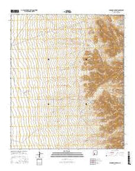 Shannon Canyon New Mexico Current topographic map, 1:24000 scale, 7.5 X 7.5 Minute, Year 2017