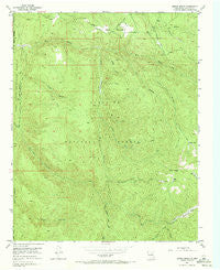 Sierra Mosca New Mexico Historical topographic map, 1:24000 scale, 7.5 X 7.5 Minute, Year 1953